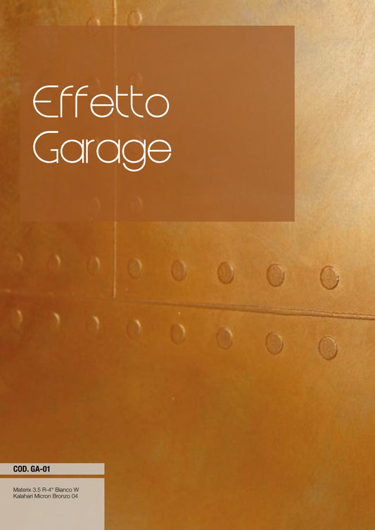 Rives Effetto Garage COD. GA-01 in Bronzo 04. Reichweite ca. 14m²