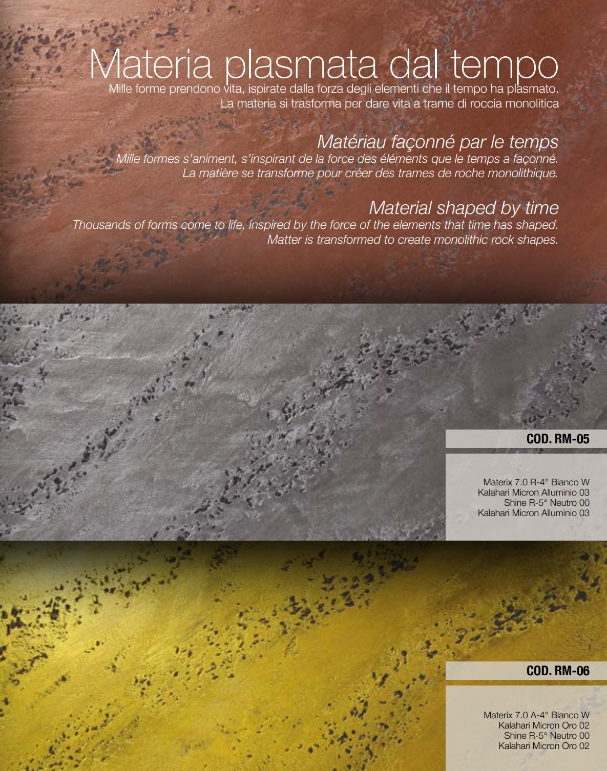 Rives Materix 7.0 Bianco W, Roccia Metamorfica (Gebrochene Steinoptik)